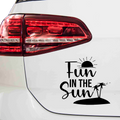 Fun in the sun Aufkleber - Beispielansicht