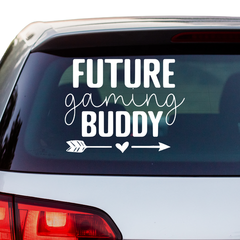 Future gaming buddy Aufkleber - Beispielansicht