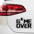 Game Over Aufkleber 11 - Beispielansicht