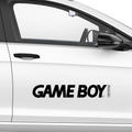 Gameboy Nintendo Aufkleber - Beispielansicht