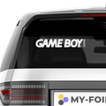 Gameboy Nintendo Aufkleber - Beispielansicht
