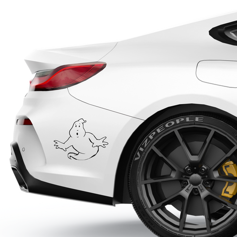 Ghost Busters Aufkleber - Beispielansicht