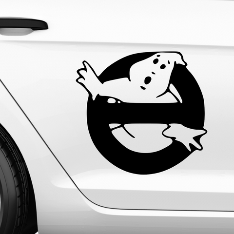 Ghost Busters No Ghosts Aufkleber - Beispielansicht