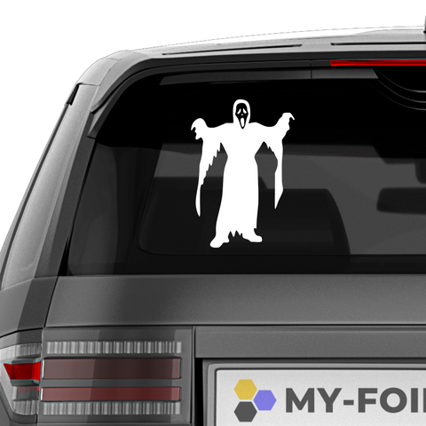 Ghost Sensenmann Aufkleber - Beispielansicht