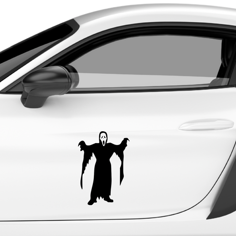 Ghost Sensenmann Aufkleber - Beispielansicht