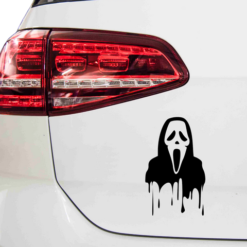 Ghostface Blut Aufkleber - Beispielansicht