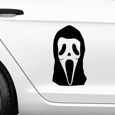 Ghostface Horror Aufkleber - Beispielansicht