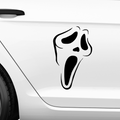 Ghostface Schrei Aufkleber - Beispielansicht