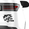 Go Fishing Aufkleber - Beispielansicht
