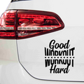 Good workout hard Aufkleber - Beispielansicht