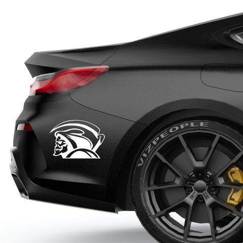 Grim Skull Sensenmann Aufkleber - Beispielansicht