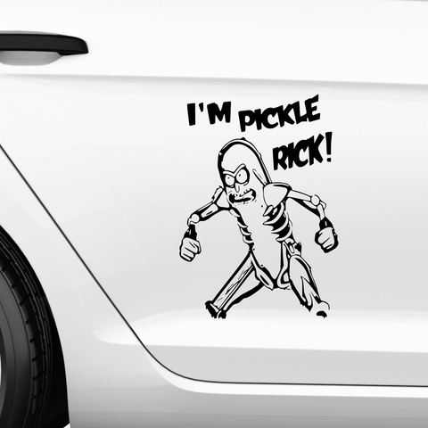 Gurken Rick Aufkleber Nr. 1 - Beispielansicht