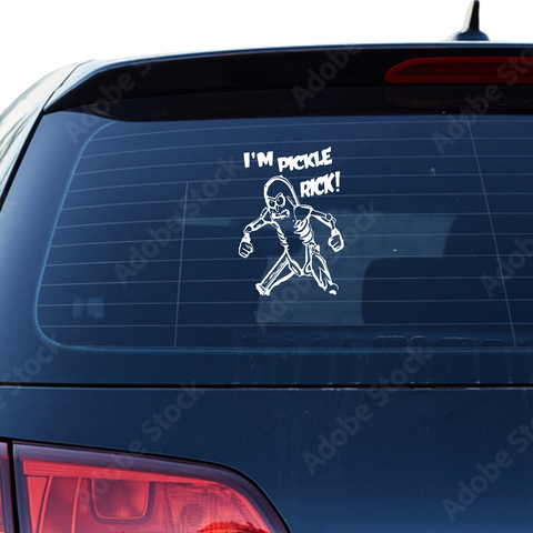 Gurken Rick Aufkleber Nr. 1 - Beispielansicht