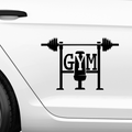 Gym Aufkleber - Beispielansicht