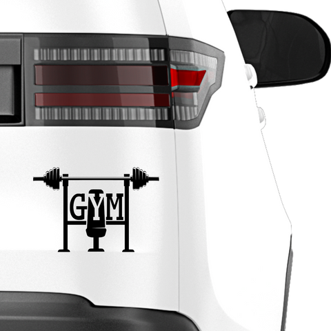 Gym Aufkleber - Beispielansicht