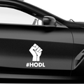 HODL Aufkleber - Beispielansicht