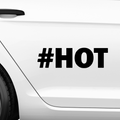 #HOT Aufkleber - Beispielansicht