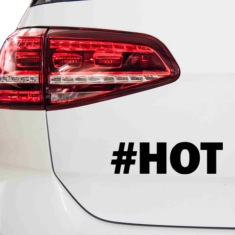 #HOT Aufkleber - Beispielansicht