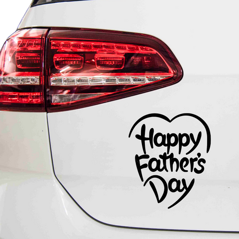 Happy Fathers day Aufkleber Nr 3 - Beispielansicht