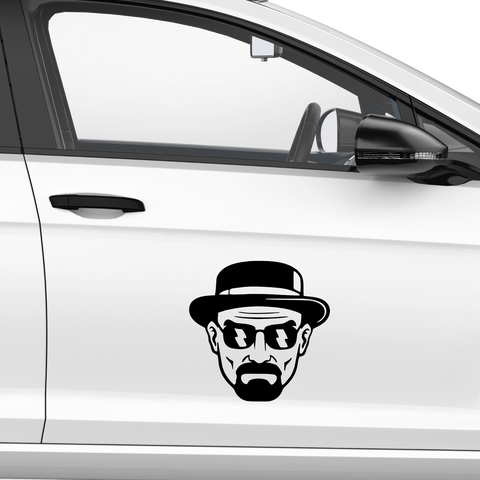 Heisenberg Aufkleber - Beispielansicht