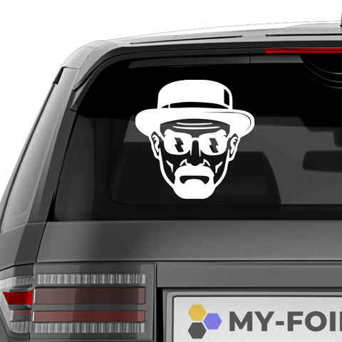 Heisenberg Aufkleber - Beispielansicht