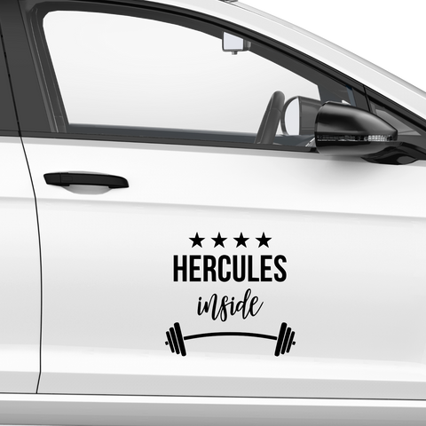 Herkules inside Aufkleber - Beispielansicht