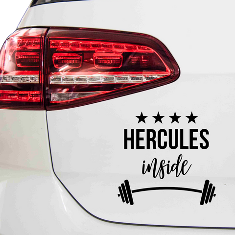 Herkules inside Aufkleber - Beispielansicht
