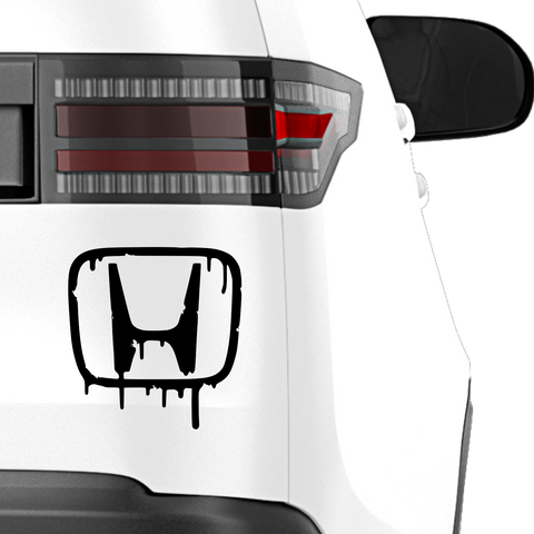 Honda Logo Abstrakt Aufkleber - Beispielansicht