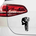Honda Skull Abstrakt Aufkleber - Beispielansicht