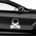 Honda Totenkopf Aufkleber - Beispielansicht