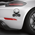 Honda Totenkopf Kolben Aufkleber - Beispielansicht