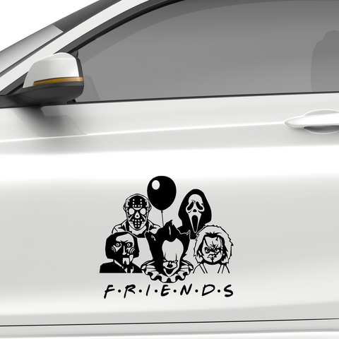 Horror Friends Aufkleber - Beispielansicht