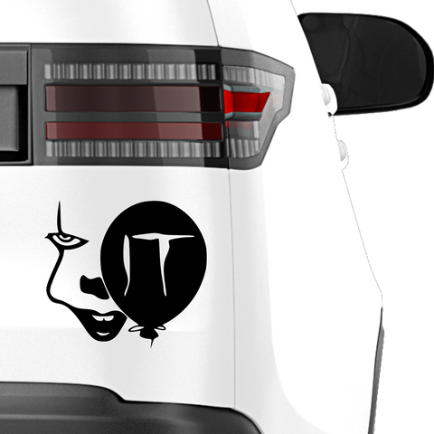IT Clown Pennywise Aufkleber - Beispielansicht