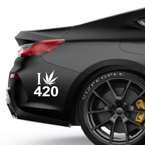 I 420 Aufkleber - Beispielansicht