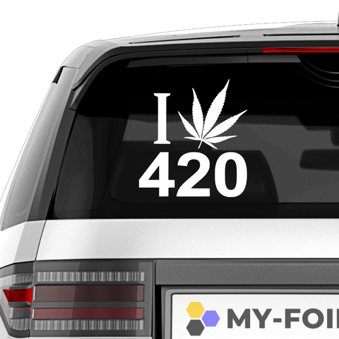 I 420 Aufkleber - Beispielansicht