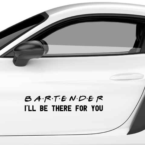 I'll be there for You Aufkleber - Beispielansicht