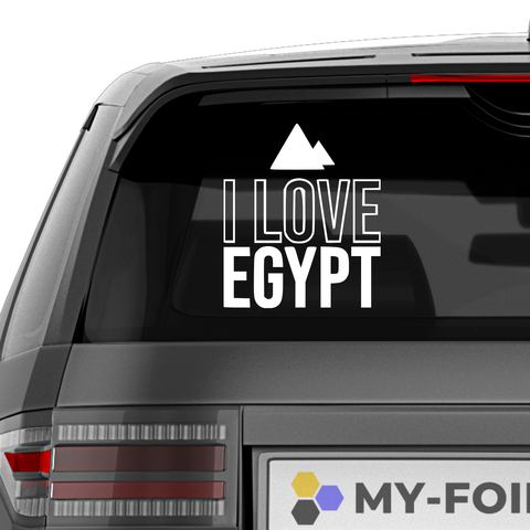 I love Agypten Aufkleber 1 - Beispielansicht