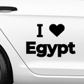 I love Agypten Aufkleber 2 - Beispielansicht