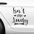 Isnt she lovely Aufkleber - Beispielansicht
