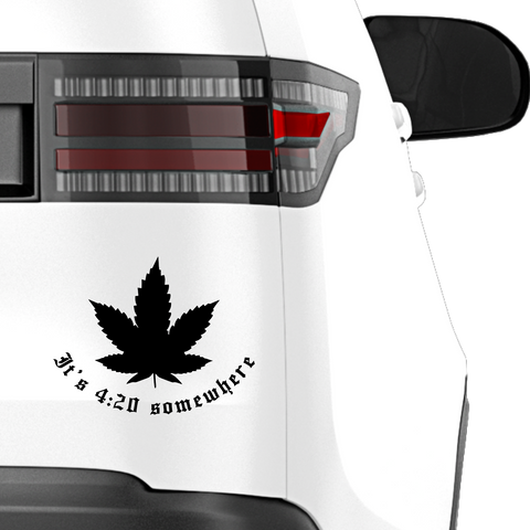 It's 420 Aufkleber - Beispielansicht