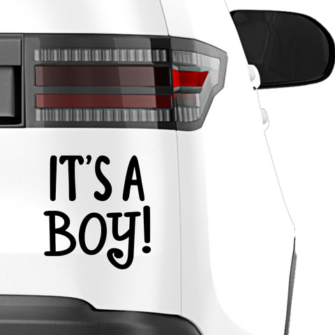 Its a Boy Aufkleber - Beispielansicht