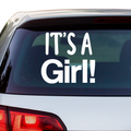 Its a Girl Aufkleber - Beispielansicht
