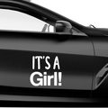 Its a Girl Aufkleber - Beispielansicht