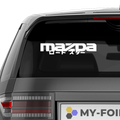 JDM Mazda Aufkleber - Beispielansicht