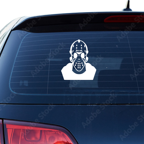 Jason Voorhees Aufkleber - Beispielansicht