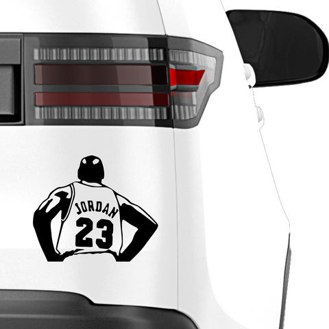 Jordan Aufkleber - Beispielansicht