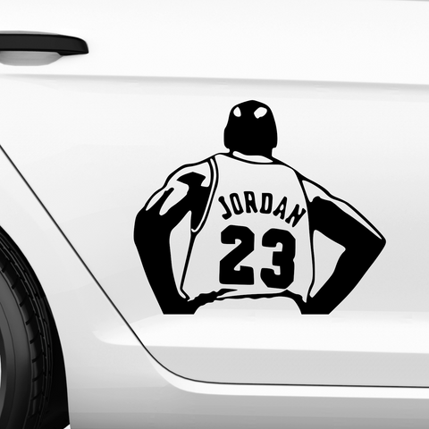 Jordan Aufkleber - Beispielansicht