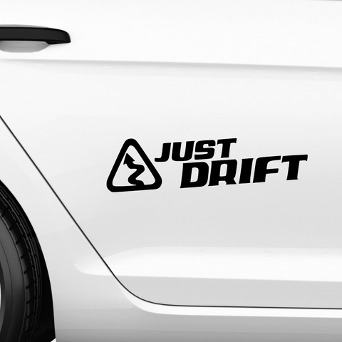 Just Drift Aufkleber - Beispielansicht