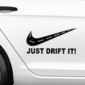 Just drift It Nike Aufkleber - Beispielansicht