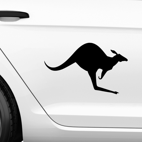 Känguru Aufkleber 1 - Beispielansicht
